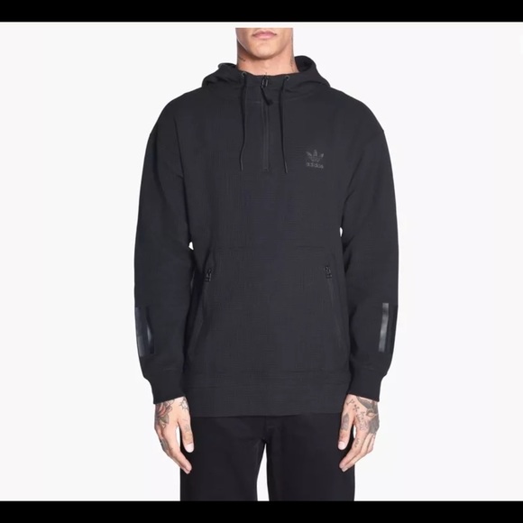 Good Looking Black For Men Adidas Pullover Hoodie Instinct Good Looking Black For Men Adidas Pullover Hoodie Instinct